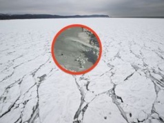 Finowie uratowali Niemców. Pomógł napis SOS na zamarzniętym Bałtyku