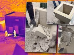 Weszli na posesję i rozkuli betonowe donice. Tego się nie spodziewali