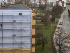 Na osiedlu Kopernika powstaje mural promujący Legnicki Festiwal SREBRO