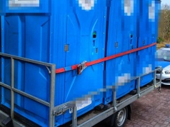 Toalety trafiły do policyjnego aresztu