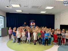 Sznupek w akcji. Przedszkolaki poznawały zasady bezpieczeństwa