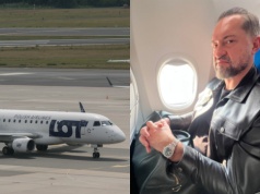 Marcin Prokop nadaje z samolotu, fani żartują: "A gdzie nogi?". Linie lotnicze od razu odpisały