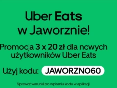 Uber Eats już w Jaworznie - promocja na start