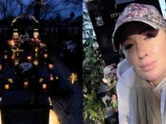 Sylwia Peretti zasiedziała się przy grobie syna i została ZAMKNIĘTA NA CMENTARZU: "Sprawdzimy, czy jeszcze pamiętam, jak przeskakiwało się przez bramkę"