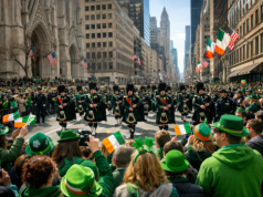 Nowy Jork na zielono. Tysiące uczestników na paradzie z okazji Dnia Świętego Patryka