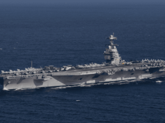 Amerykański lotniskowiec opuszcza Bliski Wschód. Powodem pożar