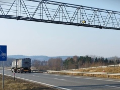 Odcinkowy pomiar prędkości na ekspresówce pod Olsztynem już działa. Nowe kamery rejestrują wykroczenia