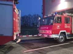 47-letni wóz OSP Domecko zepsuł się podczas akcji