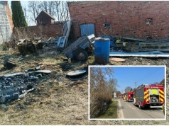 Podczas gaszenia pożaru odkryli ciało