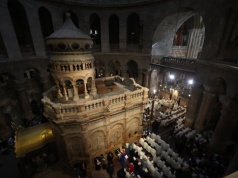 Z powodu wojny Wielkanoc prawie bez pielgrzymów z zagranicy w Jerozolimie