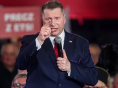 Czarnek zaczął grzmieć ze sceny. „Czarzasty, komuchu”