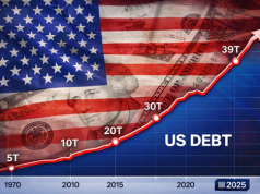 Dług publiczny USA na progu 39 bilionów dolarów. Pożycza 7 mld USD dziennie