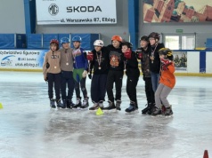 Najszybsi uczniowie na lodzie