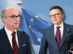 Czarzasty chce "chronić Polski w UE". Hołownia nie gryzł się w język: mój serdeczny druhu...