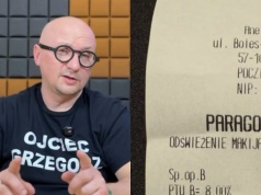 Ksiądz znalazł na tacy paragon grozy. Internauci śmieją się w komentarzach. "Co ja mam z tym zrobić?"