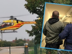 Pijany rozbił auto na drzewie. Wiózł pasażerkę i 5-letniego chłopca