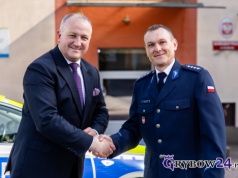 Nowy komendant policji w Grybowie