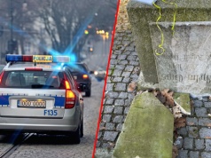 Zabytkowe nagrobki w Szczecinie zniszczone. "Czysty wandalizm"