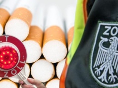 Niemcy: Polski bus zatrzymany przy granicy. Celnicy przechwycili 1,2 mln papierosów