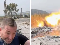 Pocisk spadł tuż obok dziennikarza rosyjskiej stacji. MSZ żąda reakcji