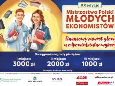 Ruszyła XX edycja konkursu „Mistrzostwa Polski Młodych Ekonomistów”