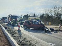 Prokuratura o wypadku na DK61. Jedna osoba w śpiączce farmakologicznej