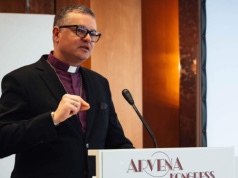 Biskup Wojciech Pracki z Opola z wykładem na Obiedzie Wielkopostnym w Bayreuth