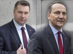 Sikorski ostro o prezydencie, Czarnek grzmi: "Niech pójdzie po rozum do głowy!"