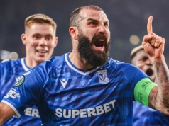 Mistrzowie Polski przegrali z Ukraińcami. Rekord Włodzimierza Lubańskiego pobity