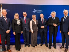 Wiceminister Marek Gzik z wizytą w raciborskiej ANS