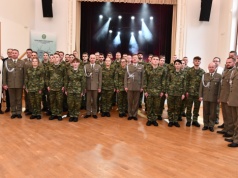 Nowi funkcjonariusze Straży Granicznej złożyli ślubowanie w Cieszynie