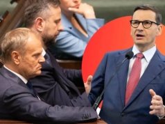 "Działa na zlecenie złych sił z zachodu Europy". Morawiecki mocno o działaniach Tuska
