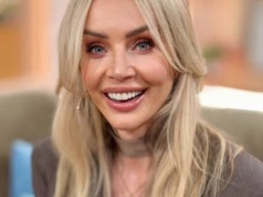 Agnieszka Woźniak-Starak w luźnym garniturze. Ten kolor to hit wiosny