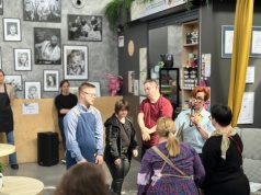 Spotkanie przyjaciół Stowarzyszenia Tęcza w Społecznej Kaffce (Galeria)