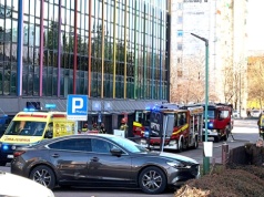 Pożar w strzelnicy w Warszawie. Wiele poszkodowanych osób