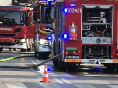 W busie wybuchł pożar, od niego zapalił się budynek strzelnicy. Cztery osoby nie żyją