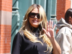 Heidi Klum znów w centrum uwagi. Dopasowana sukienka podkreśliła sylwetkę