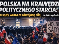 Polska znów podzielona! Spór o sądy wybucha na nowo – ludzie wychodzą na ulice