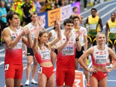 Sztafeta mieszana 4×400 metrów. Pierwszy medal Polaków na HMŚ Kujawy Pomorze 26 po dyskwalifikacji Jamajki
