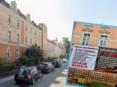 Banery o reparacjach na Grunwaldzkiej w Opolu. Miasto zapowiada interwencję