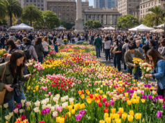 Morze tulipanów i tysiące uśmiechów. Tak San Francisco wita wiosnę