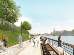 Barierki nad Wisłą? Urząd miasta chce przebudowy bulwarów (Wizualizacje)
