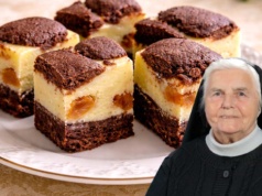 Szybki sernik łaciaty wg siostry Anieli. Niesamowicie smaczny i wilgotny