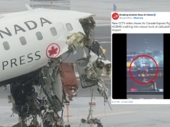 Samolot zderzył się z wozem strażackim. Nowe nagranie ukazuje moment katastrofy