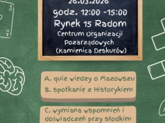Seniorzy sprawdzą swoją wiedzę o Mazowszu. Przed nami spotkanie historyczno-quizowe