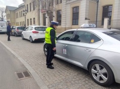 Kontrole taksówek na terenie miasta