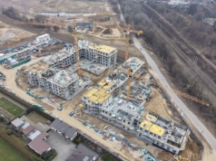 Osiedle Meiera rośnie na północy Krakowa. Powstanie ponad 650 mieszkań