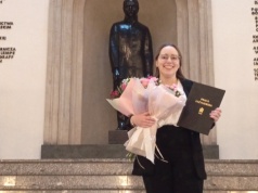 Studentka geodezji z AGH ze stypendium ministra