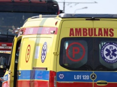 Zdarzenie drogowe na DK48. Utrudnienia w rejonie Starego Bazanowa