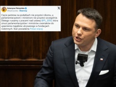 Pełczyńska-Nałęcz nazwała Mentzena "cwaniakiem". Jest odpowiedź